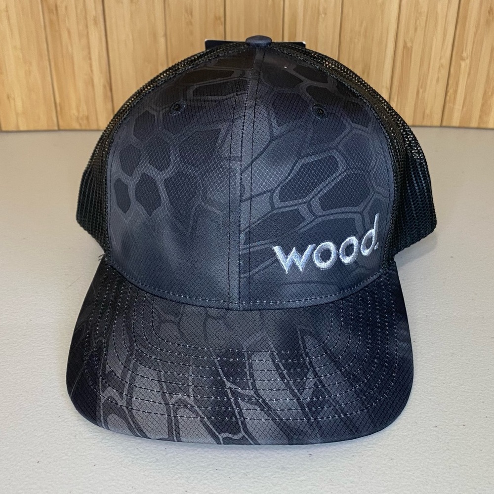 Richardson Snap-On 112 Trucker Hat Kryptex Wood